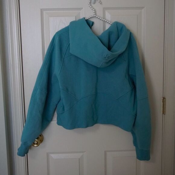 Lululemon Scuba Half Zip with Hood | Blue | Size M/L - Picture 5 of 9